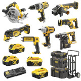 Набор из восьми инструментов аккумуляторных DeWALT (DCK856P4)