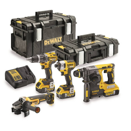 Набор из четырёх инструментов бесщеточных DeWALT (DCK422P3)