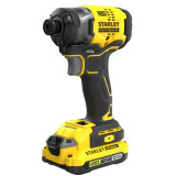 Гайковерт ударний акумуляторний STANLEY FATMAX (SFMCF820D2K)