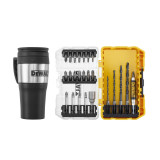 Набор бит и сверл + термокружка DeWALT (DT70707)