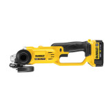 Кутова акумуляторна шліфувальна машина DeWALT (DCG412M2)