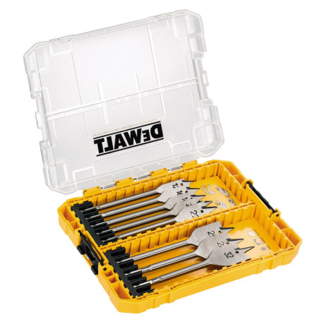 Набор перовых сверл DeWALT Black&Gold 12/16/18/20/22/25/28/32 мм. 8 шт. (DT70750)