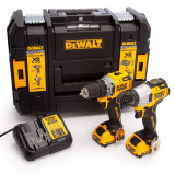 Набір з двох безщіткових інструментів DeWALT (DCK2110L2T)