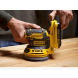 Шліфмашина ексцентрикова акумуляторна безщіткова STANLEY FATMAX SFMCW220D1S