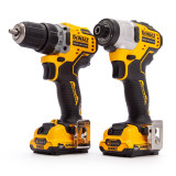 Набір з двох безщіткових інструментів DeWALT (DCK2110L2T)