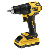 Дрель-шуруповерт аккумуляторная безщеточная ударная DeWALT DCD709D2T