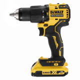 Дрель-шуруповерт аккумуляторная безщеточная ударная DeWALT DCD709D2T