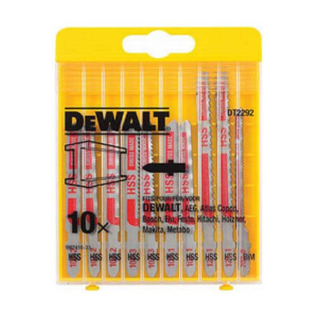 Набор полотен пильных для металла DeWALT, 10 шт. (DT2292)