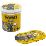 Набор кругов отрезных DeWALT Fast Cut, по нержавеющая сталь/листовой металл, 125x1x22,23 мм. 100 шт. (DT20540)