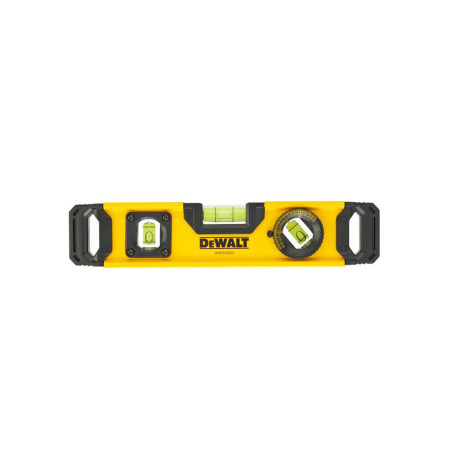 Уровень TORPEDO из алюминия длиной с 3 капсулами и магнитами DeWALT, 23 см (DWHT0-43003)