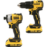 Набір із двох безщіткових інструментів DeWALT (DCK2062D2T)