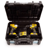 Набір з двох безщіткових інструментів DeWALT (DCK2110L2T)