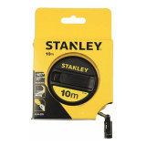 Рулетка измерительная FIBERGLASS длиной 10 м, шириной 12,7 мм, в пластмассовом корпусе STANLEY (0-34-295)