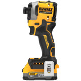 Шуруповерт ударний акумуляторний безщітковий DeWALT (DCF850E1T)