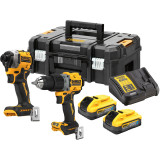 Аккумуляторный набор инструментов DeWALT DCK865P4T (8 инструментов, 18 В, 4×5 Ач, TSTAK) (DCK2050H2T)