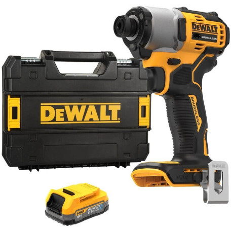 Шуруповерт ударный аккумуляторный бесщеточный DeWALT (DCF840E1T)