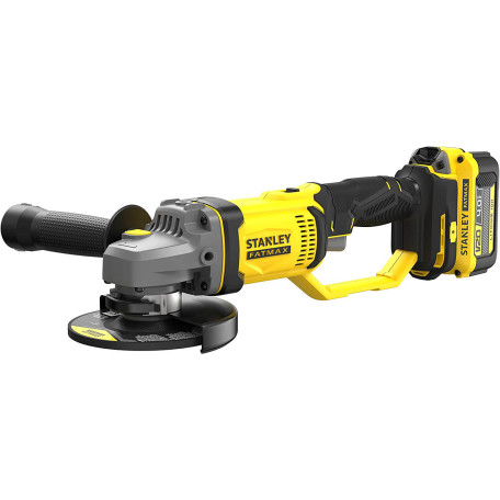 Шлифмашина угловая аккумуляторная - болгарка аккумуляторная STANLEY FATMAX SFMCG400M2K
