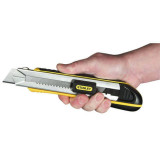 Ніж FatMax Cartridge довжиною 215 мм з лезом шириною 25 мм з сегментами, що відламуються (STANLEY 0-10-486)