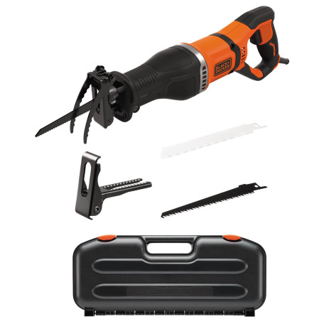 Пила сабельная сетевая BLACK+DECKER (BES301K)
