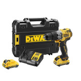 Дрель-шуруповерт аккумуляторная безщеточная ударная DeWALT DCD706D2