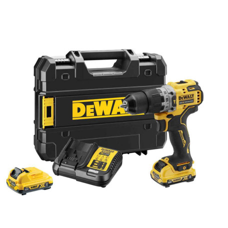 Дрель-шуруповерт аккумуляторная безщеточная ударная DeWALT DCD706D2