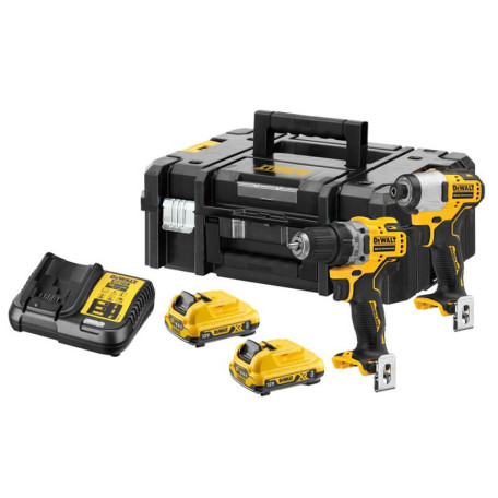 Набор из двух инструментов бесщеточных DeWALT (DCK2110L2T)