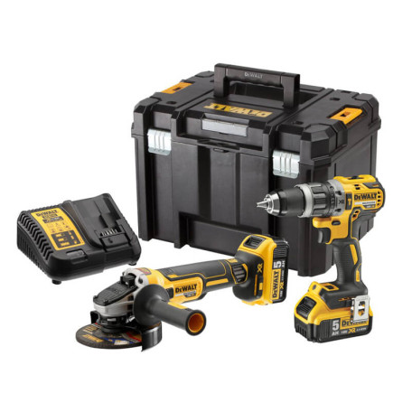Набор из двух инструментов бесщеточных DeWALT (DCK2080P2T)
