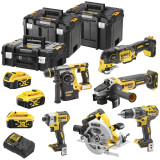 Набір із шести інструментів безщіткових DeWALT (DCK685P3T)