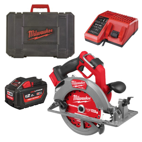 Акумуляторна безщіткова циркулярна пилка MILWAUKEE M18 FCSO190GR-121C Ø190 мм (4933498994)
