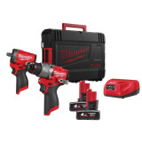 Набор аккумуляторных инструментов бесщеточных MILWAUKEE M12 FPP2X2-402X (4933498741)