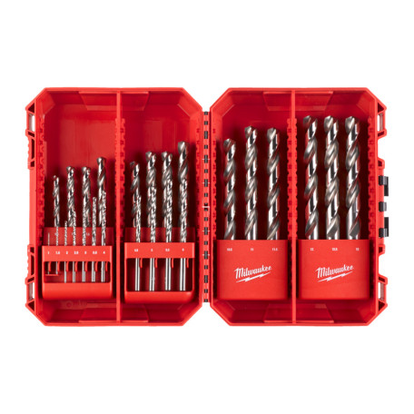 Набор сверл по металлу, MILWAUKEE THUNDERWEB HSS-G Set CB, DIN-338 (диаметр 1-13 мм.) (4932499767)