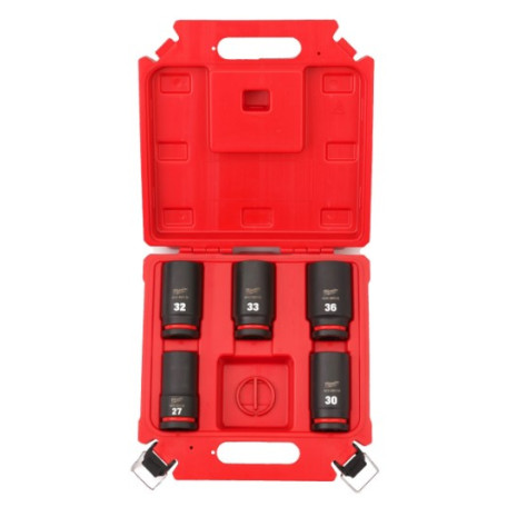 Набор удлиненных ударных головок MILWAUKEE SHOCKWAVE™ IMPACT DUTY 3/4" (4932498750)