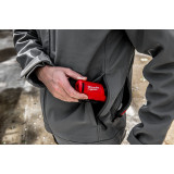Куртка з підігрівом MILWAUKEE M12 HJGREY5-201, сіра, розмір XXL (4932492956)