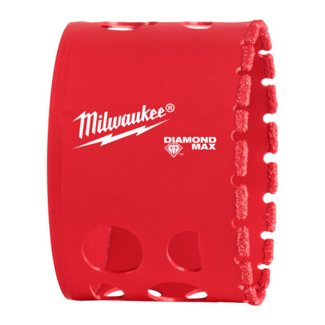 Коронка алмазная MILWAUKEE Diamond Plus/Max, диаметр 64,0 мм (5/8''х18) (сверление с водой) (4932500119)