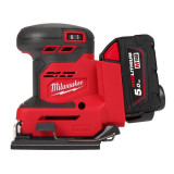 Вибрационная шлифмашина аккумуляторная MILWAUKEE M18 BQSS-502B (4933479967)
