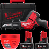 Пила шабельна акумуляторна безщіткова MILWAUKEE M12 CHZ-602X (ЗУ+2акк.Х6Ач+HDкейс) (4933451511)