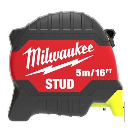 Рулетка MILWAUKEE STUD Gen 3 — 5 м / 16 ft (33 мм) (4932498764)