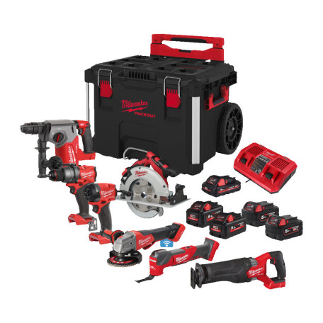Набор аккумуляторных инструментов MILWAUKEE M18 FPP8C-553P (4933498006)