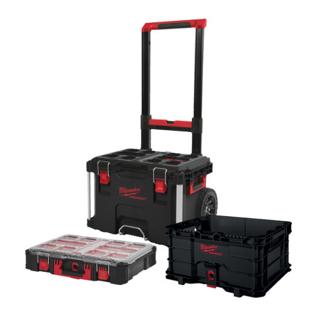 Набор ящиков для инструмента PACKOUT MILWAUKEE, №6 (4932464078 / 4932464082 / 4932471724)