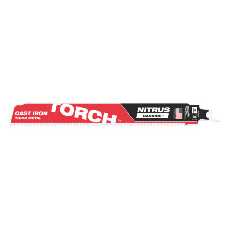 Полотно для сабельных пил TORCH CARBIDE NITRUS MILWAUKEE 230х3,1мм (металл) (48475262)