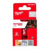 Алмазна коронка MILWAUKEE Diamond Plus/Max, діаметр 29,0мм (1/4'' Hex) (свердління з водою) (4932498351)