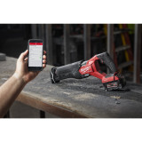 Аккумуляторная сабельная пила MILWAUKEE M18 ONEFSZ-502X FUEL ONE-KEY (2 × 5.0 Ач, зарядное устройство, Dynacase) (4933478294)