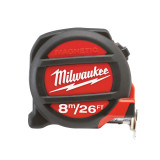 Рулетка магнітна MILWAUKEE 8 м/26 ft (27 мм) (48225225)