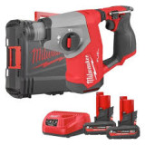 Перфоратор аккумуляторный SDS-PLUS MILWAUKEE M12 FHAC16-502X (1,15Дж) (4933499185)