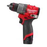 Дрель-шуруповёрт аккумуляторная бесщёточная MILWAUKEE M12 FDD2-202X (45 Нм) + кейс (4933479873)