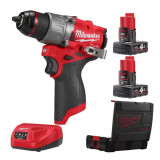Аккумуляторная ударная дрель-шуруповерт Milwaukee M12 FPD2-402 (4933479869)