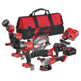 Набор из 6 инструментов аккумуляторных бесщеточных MILWAUKEE M18 FPP6G3-502B (4933498658)