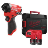 Шуруповерт ударний акумуляторний безщітковий MILWAUKEE (170 Нм) M12 FID2-202Х (ЗУ+2акк.Х2Ач+HDкейс) (4933479877)