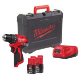Акумуляторний дриль-шуруповерт MILWAUKEE M12 BLDDRC-202C (4933499686)