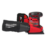 Вибрационная шлифмашина аккумуляторная MILWAUKEE M18 BQSS-502B (4933479967)